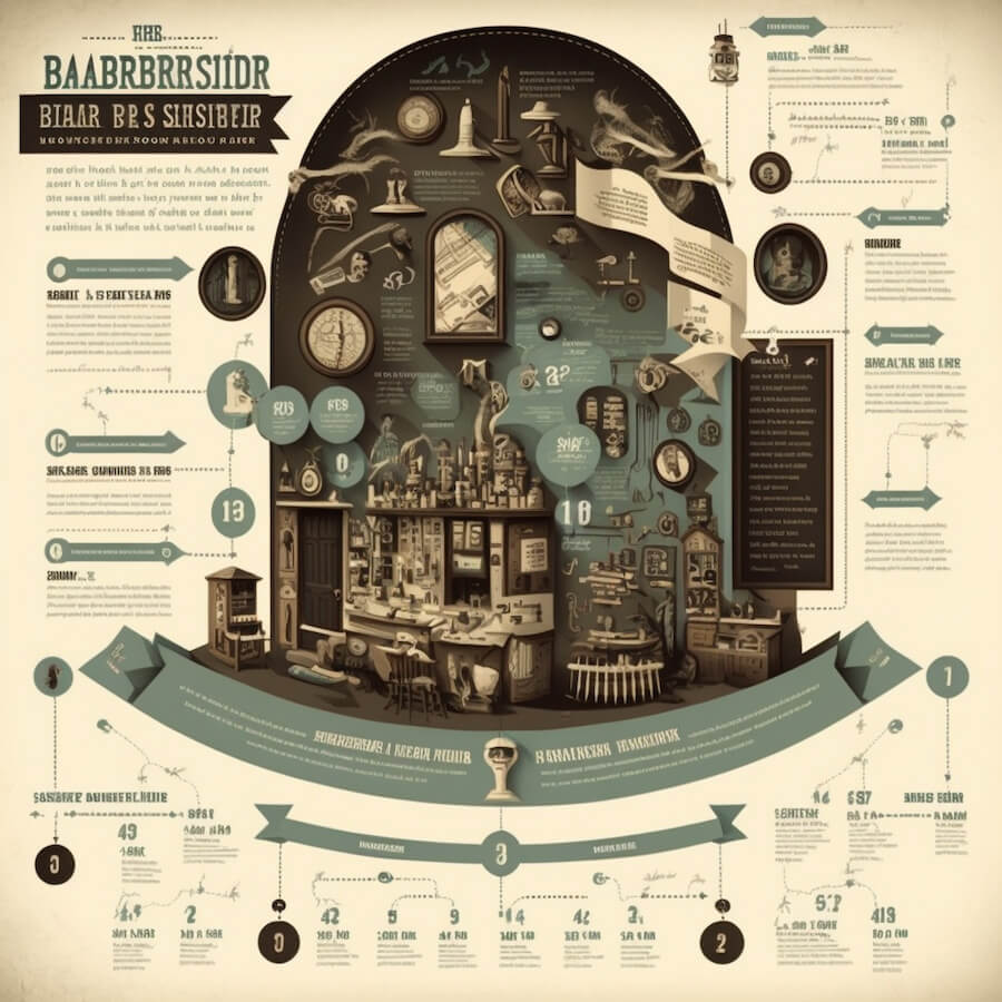 Barber Shop Wien Infografik Hakim Styling